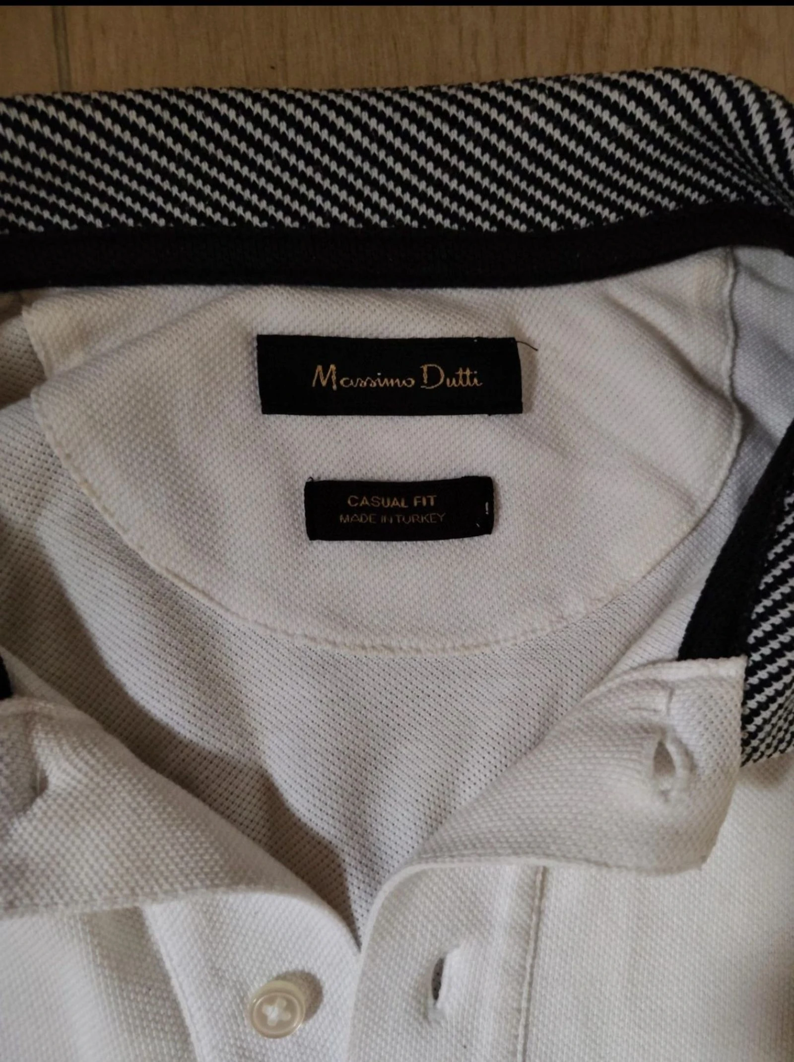 Polo blanco Massimo Dutti – photo 3